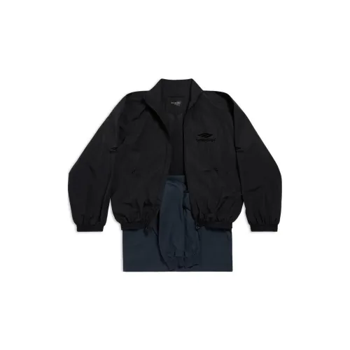 Balenciaga Patched Tracksuit Jacket In 