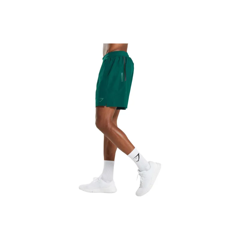 GYMSHARK APEX 8' FUNCTION SHORTS Casual Shorts Men's Forest Green-2