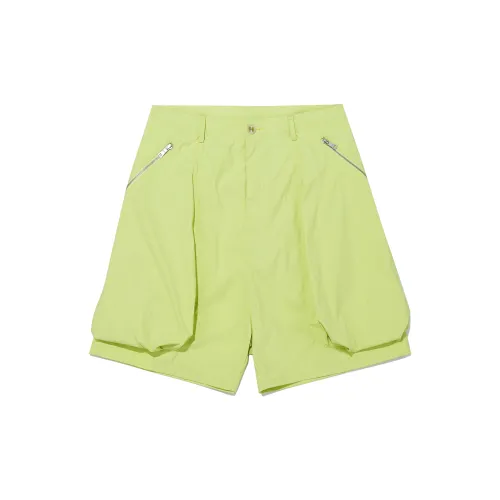 Guuka Casual Shorts Men Neon Green