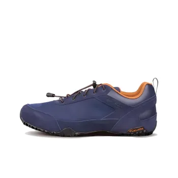 Columbia Cushioned Slip Resistant Abrasion Resistant Low Top Outdoor Shoes Men's Purple