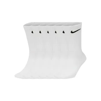 Nike Everyday Plus Cushioned Crew Socks 6 Pairs White