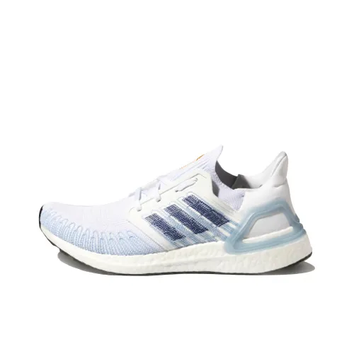 Adidas Ultraboost 20 Running Shoes 'White Light Blue'