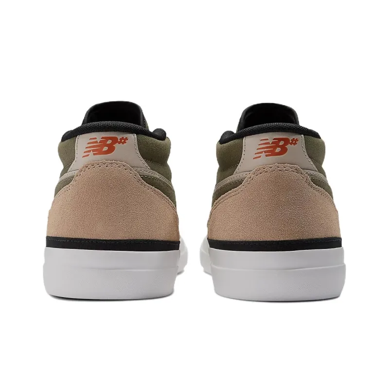 New Balance NB Numeric Series Skateboard Shoes Unisex Mid Top Brown Green-4