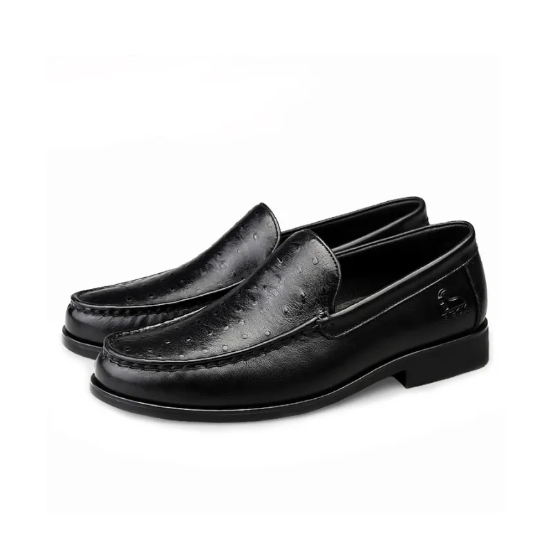 BECK Dress Shoes Men Low Top Brown-4