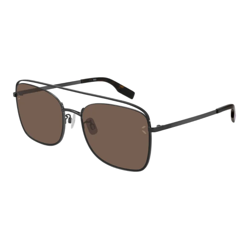 McQ Alexander McQueen Metal Aviator Sunglasses Men's Black-0