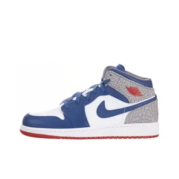 JORDAN 1 Mid True Blue GS