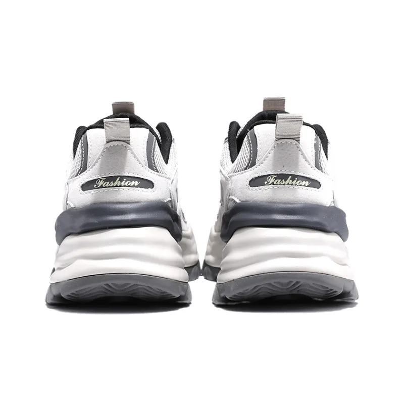 H8 Anti-Slip And Wear-Resistant Breathable Low-Top Chunky Sneakers Unisex-3