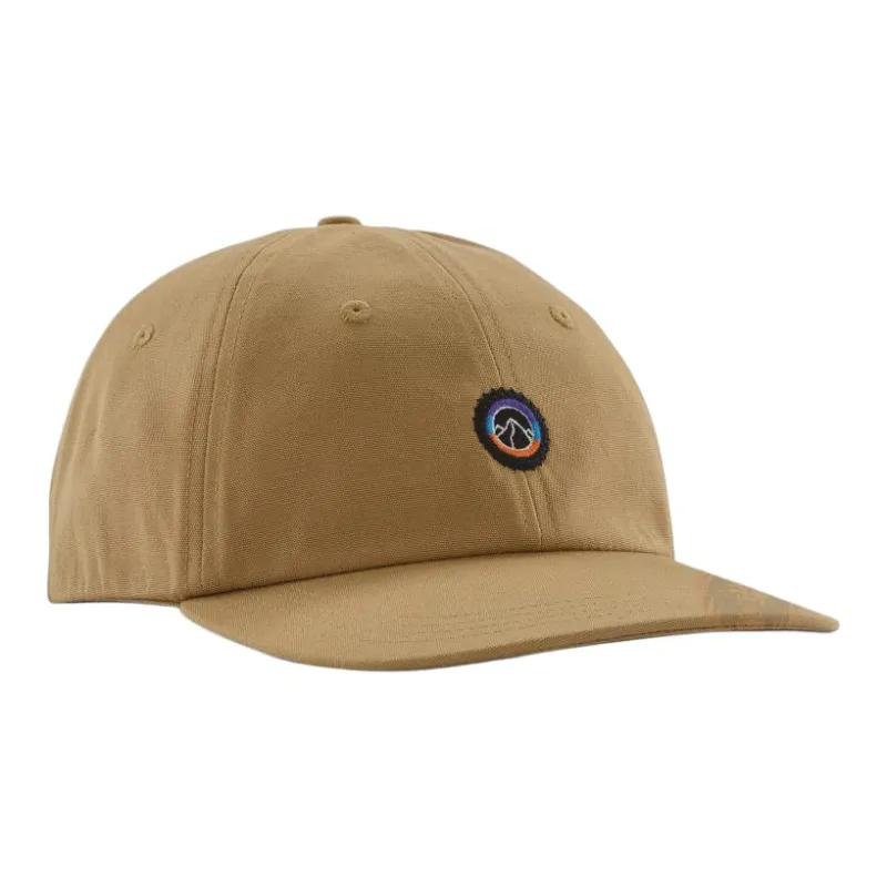 Patagonia Cotton Baseball Caps Unisex Yellow-1