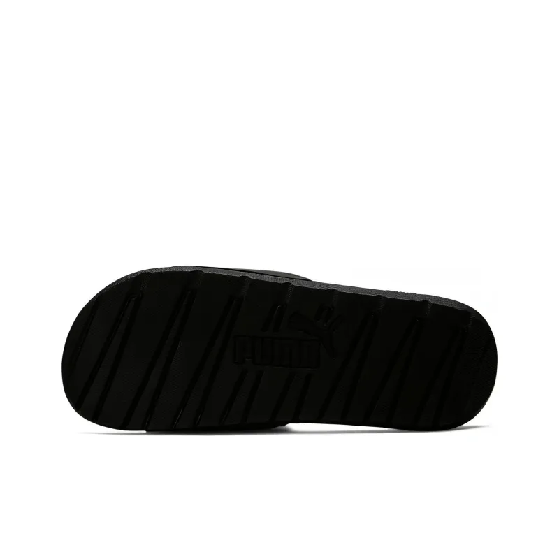 PUMA Cool Cat Sport Slippers Black/Silver-4