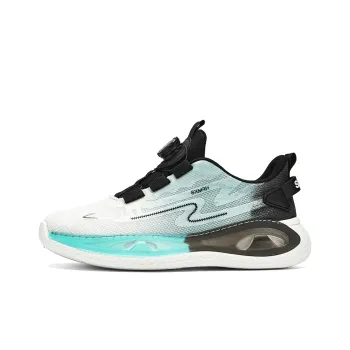 Binary Low Top Running Shoes Men's White Moon
