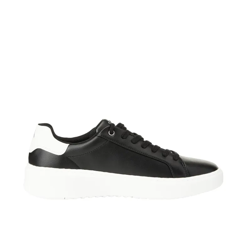 Skechers Cushioning Wear Resistant Low Top Skateboard Shoes Men's Black White-1