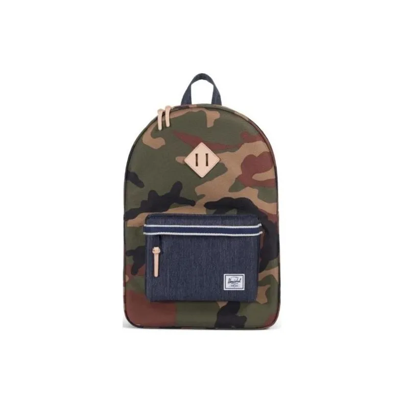 Herschel Patchwork Denim Backpack Regular Unisex Camouflage-0