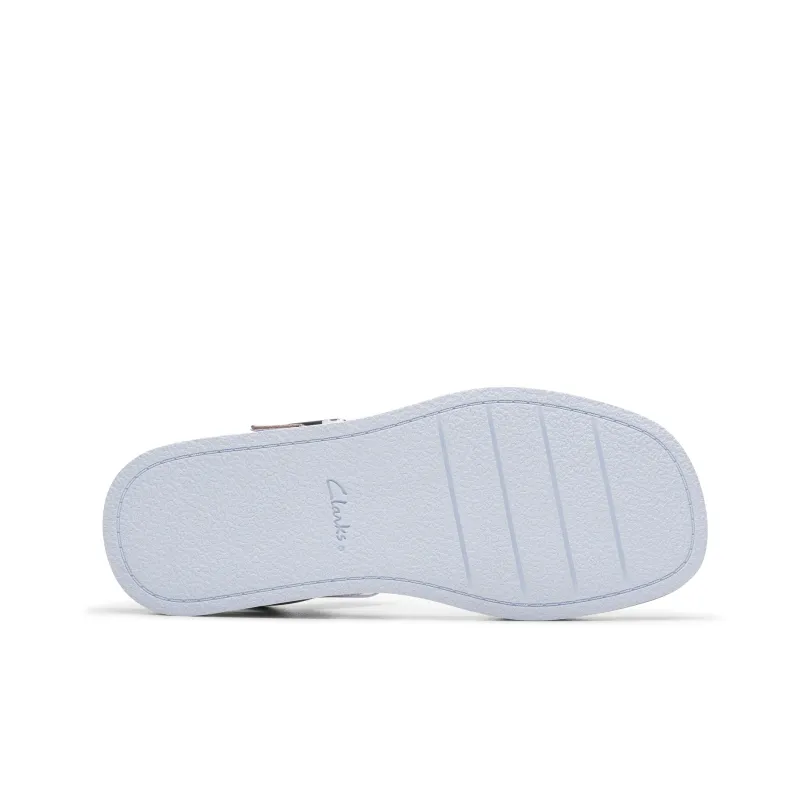 Clarks Beach Sandals Women's Purple-4