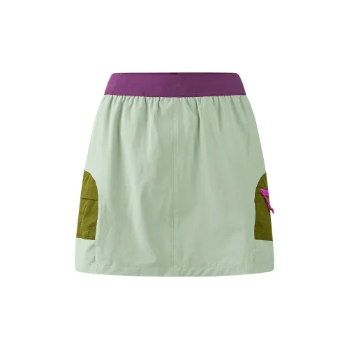 THE NORTH FACE City Outdoor Collection Casual Short Skirts Women's Morning Mist Green