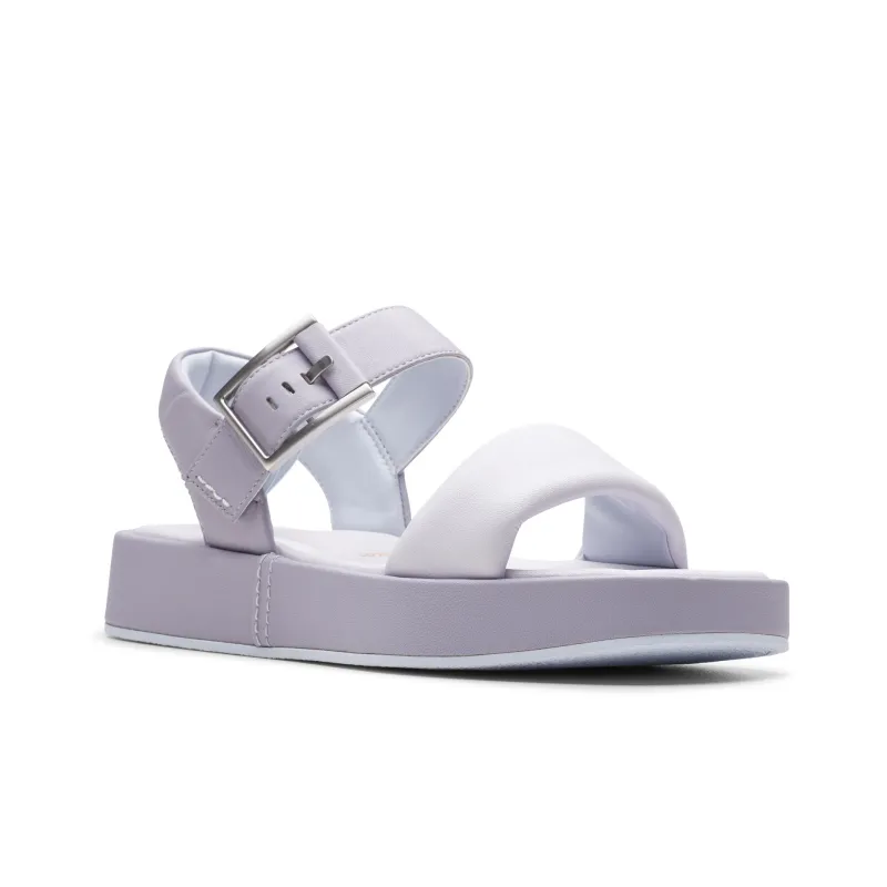 Clarks Beach Sandals Women's Purple-1