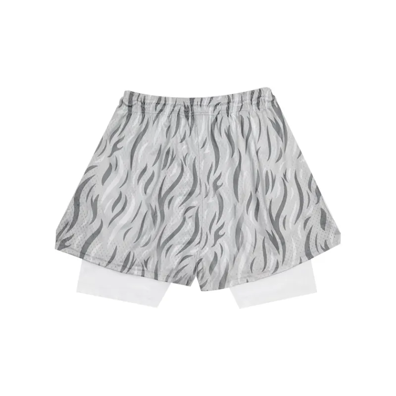 SWISH THE BALL IN Basketball Shorts Unisex-4
