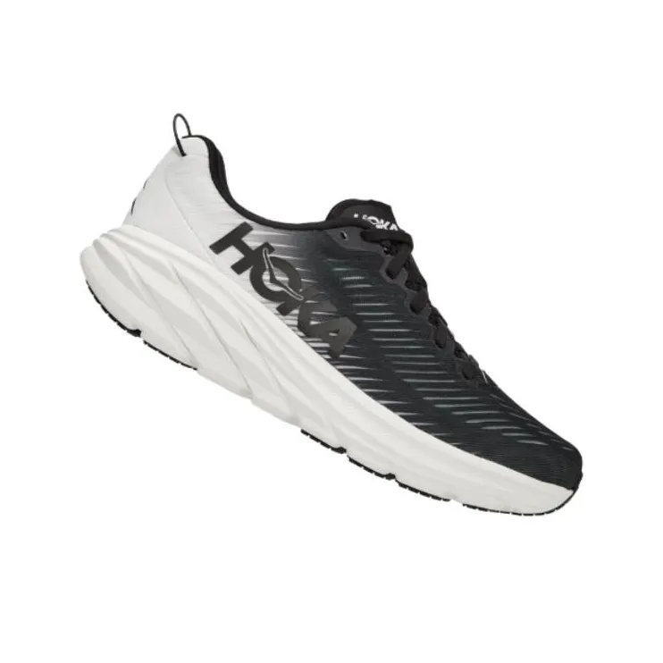 HOKA ONE ONE Rincon 3 2E Wide 'Black White'-2