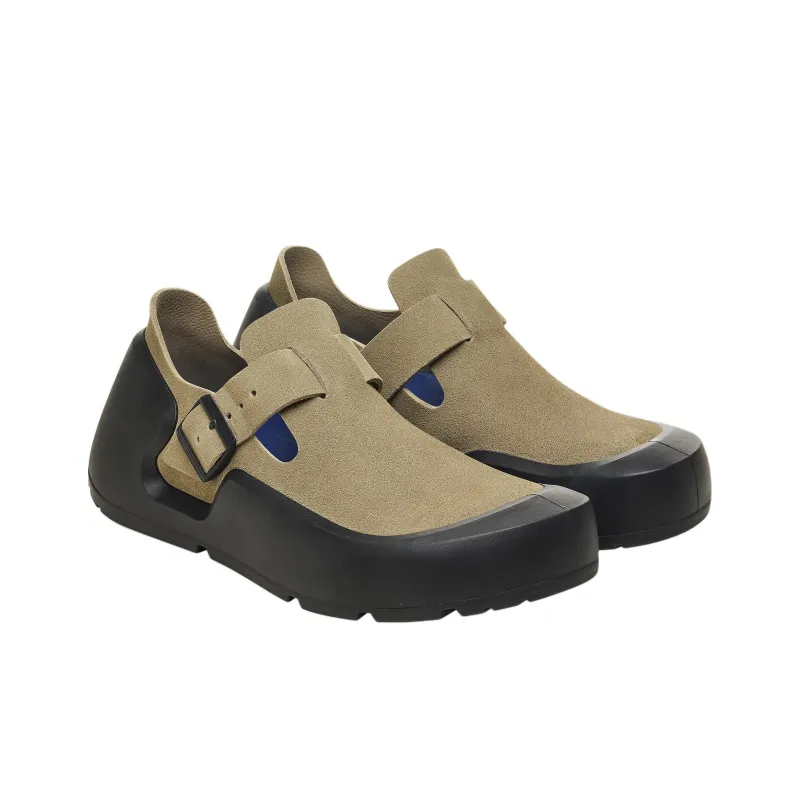 Birkenstock Reykjavik Nubuk Leather Shoes 'Taupe'-3