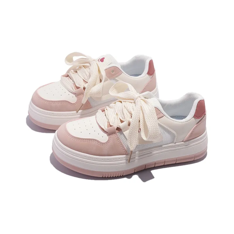 SNXR Water-Resistant Cushioning Breathable Height Increasing Low-Top Skateboard Shoes Women's-38