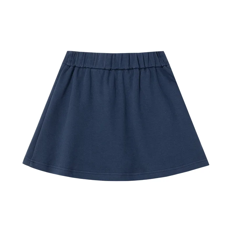 B.Duck Casual Short Skirts Women's Navy Blue-1