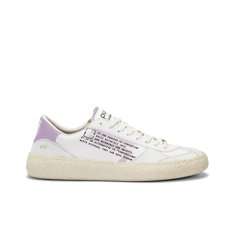 Puraai Slogan-print Low Top Sneakers-1