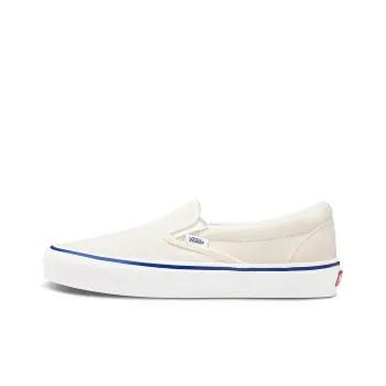 Vans Vault Og Classic Slip On Lx Canvas Classic White Blue