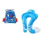 [Blue Two-Piece Set]Arm Ring Float+Swim Bag
