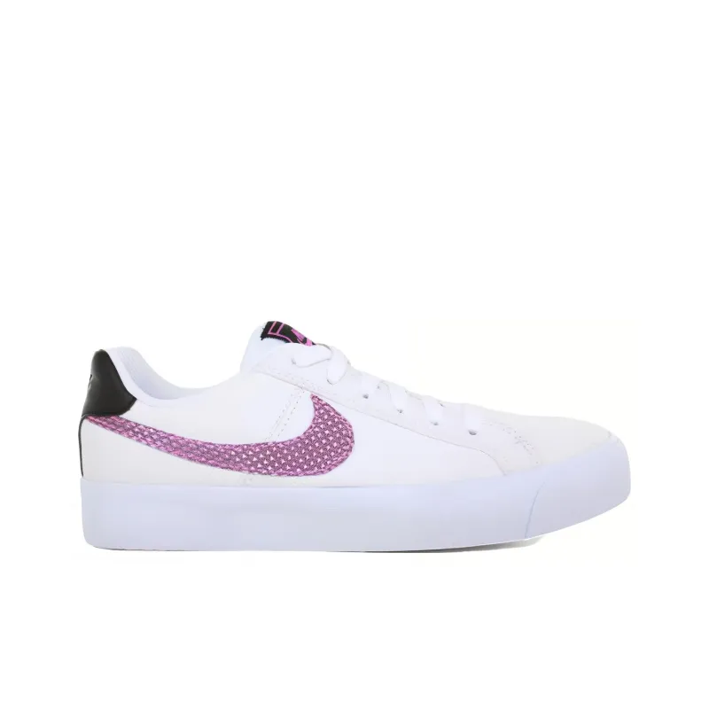 Nike Court Royale Wear-Resistant Low-Top Skateboard Shoes Women's White-1