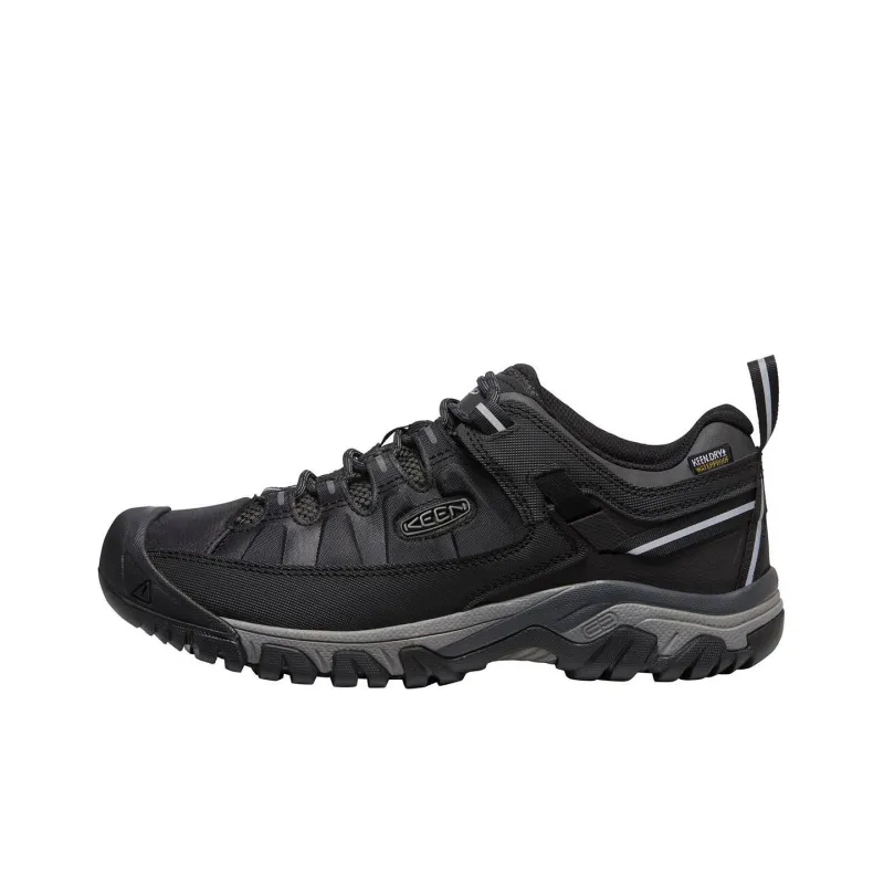 KEEN Targhee EXP WP Low Top Outdoor Functional Shoes, Hiking Shoes Men's Black-0