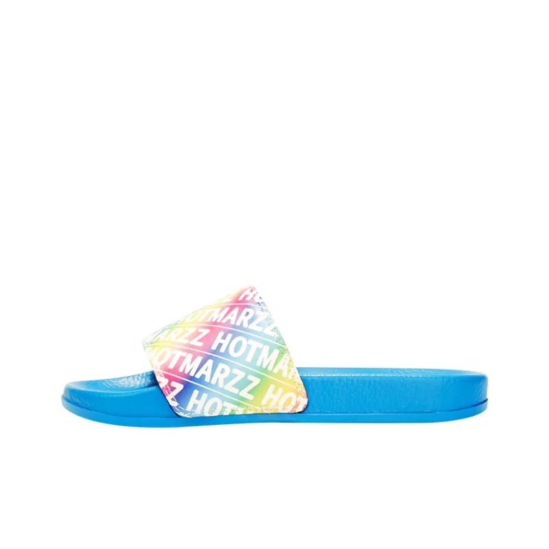 HOTMARZZ Slide Slippers Unisex Red/Blue-5