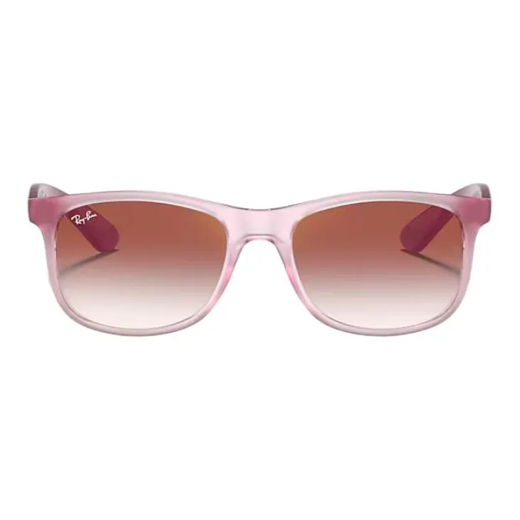 RayBan Injection Molding Square Sunglasses Kids' Pink-1