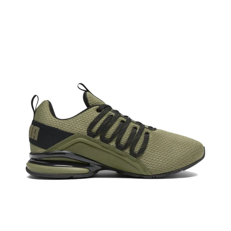 Puma Axelion Refresh Wide 'Dark Green Moss Black'-1