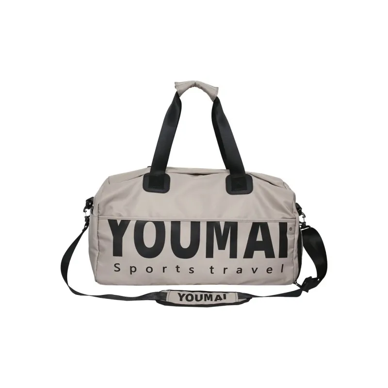 NIGEER Nylon Gym Bag Large Size Unisex Pink/Red/Green/Khaki/Black-25