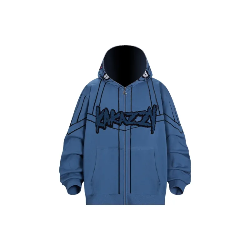 KAKAZZY Sweatshirt Unisex Light Blue-3
