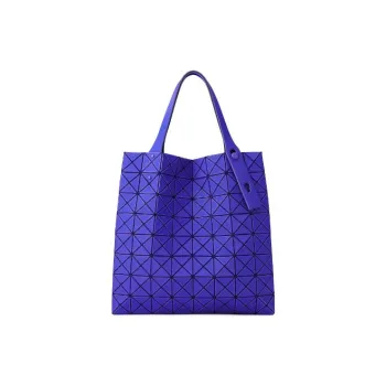 ISSEY MIYAKE Prism Polyvinyl Chloride Resin Handbag Women's Royal Blue