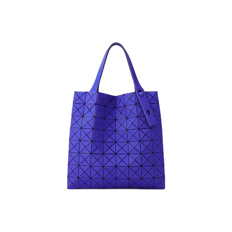 ISSEY MIYAKE Prism Polyvinyl Chloride Resin Handbag Women's Royal Blue-0
