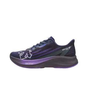 DESCENTE Cushioning, Wear Resistant Low Top Running Shoes Unisex Purple