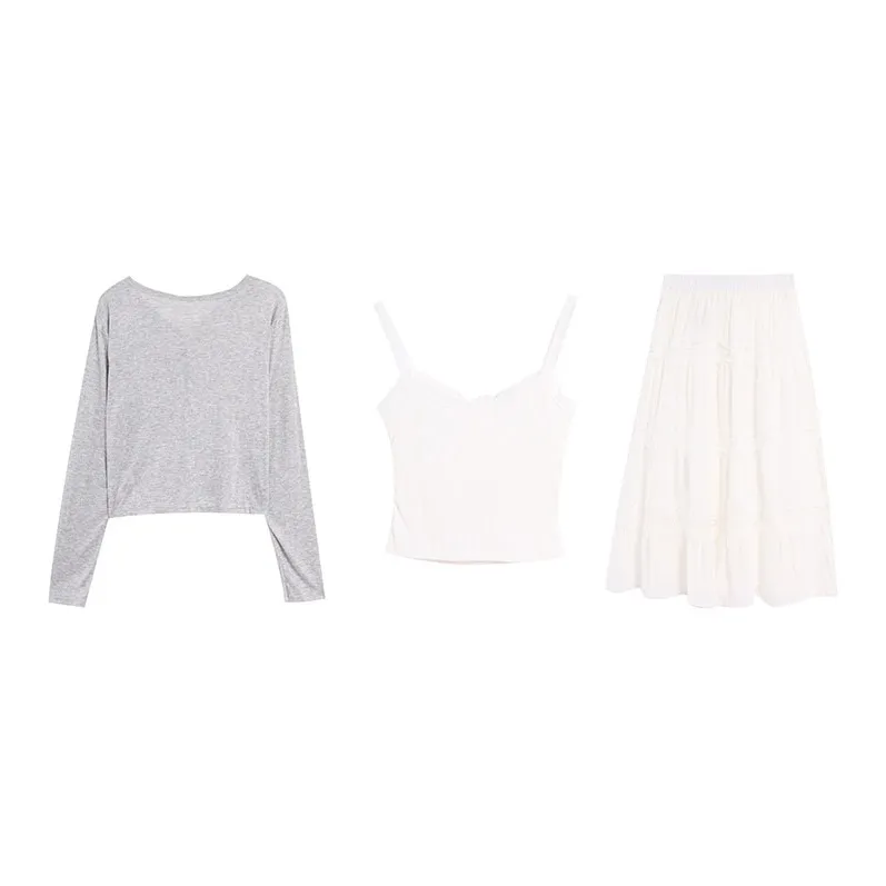 QUIET ANGEL Two Piece Skirt Sets Women's-1