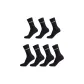 7 Pack (Black)