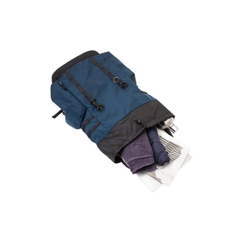 Doughnut Nylon Backpack Unisex Blue-4