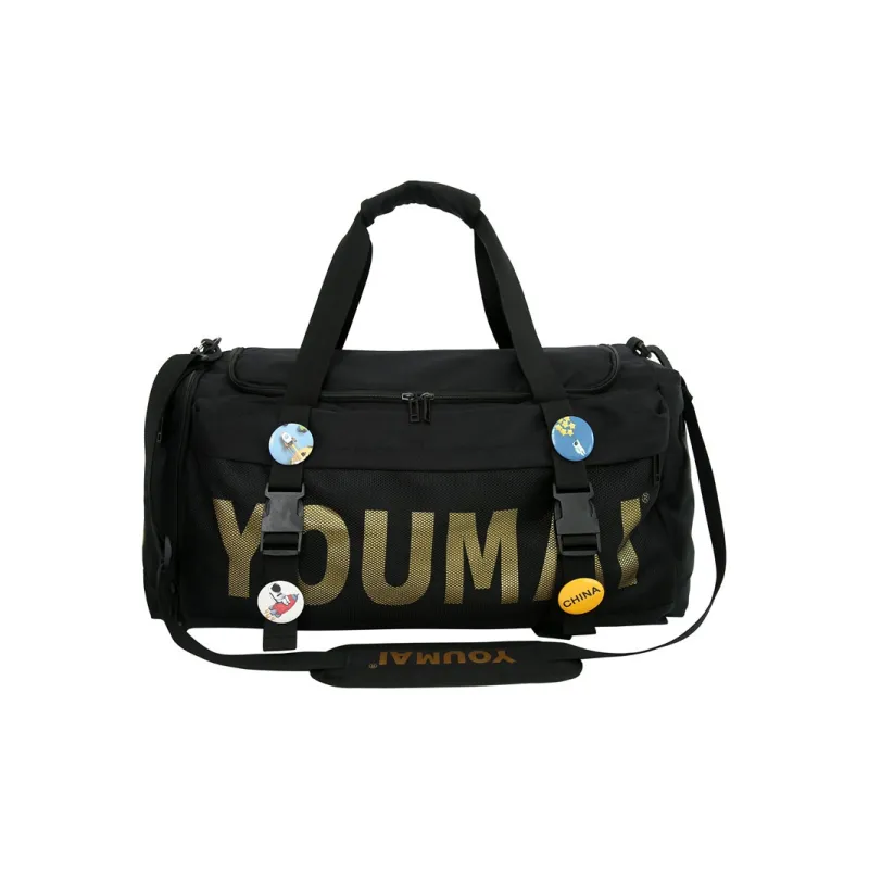 NIGEER Oxford Gym Bag Medium Size Unisex Black/Pink/Yellow/Army Green/Gray/Red/Turquoise-0