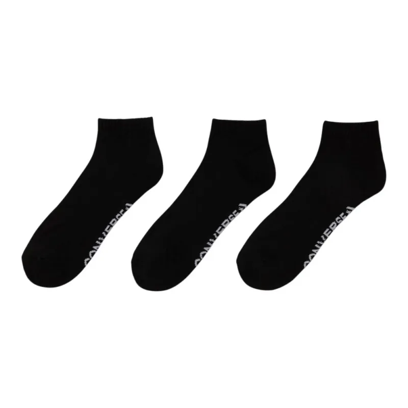 Converse 3 Pack Made For Chucks High Cut Ankle Socks-3