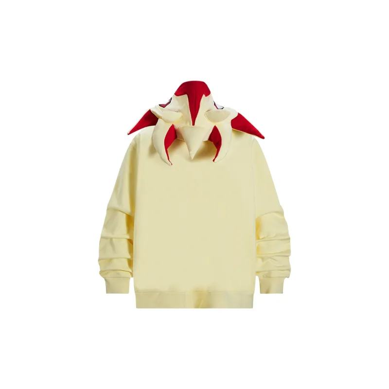 KAKAZZY Sweatshirt Unisex Light Yellow-4
