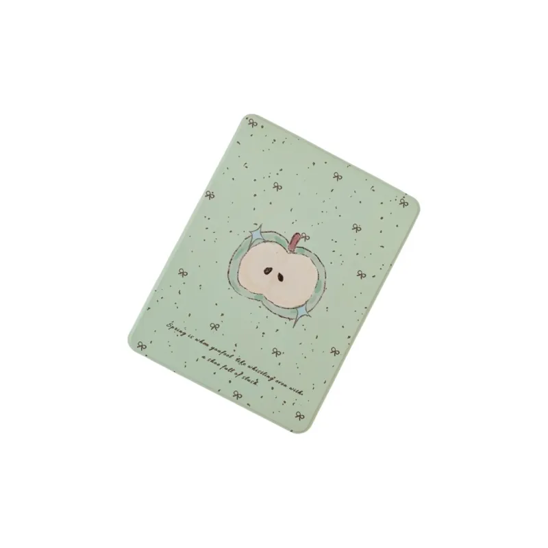 SHANGHUI Green Apple Bowknot Suitable For IPad Pro 2020/2021/2022 Full Screen Tablet Protective Cases-2