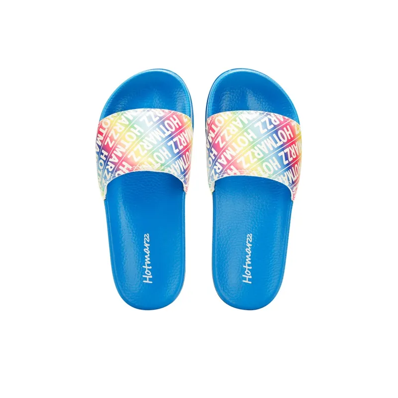 HOTMARZZ Slide Slippers Unisex Red/Blue-6