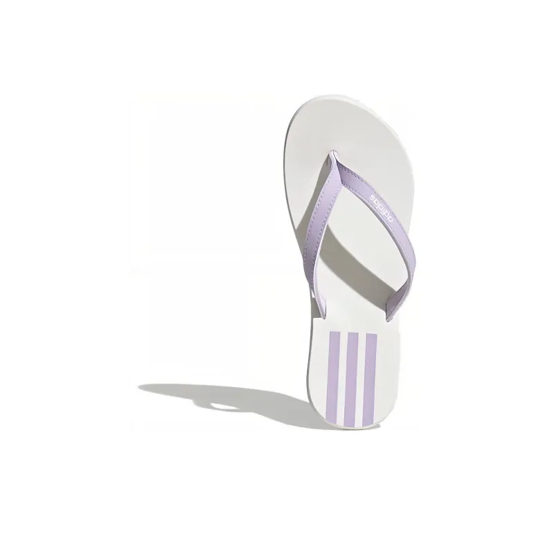 Adidas Eezay Flip Flops Purple White Slippers 'Purple White' Women's-3