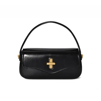 DAPHNE PU Crossbody One Shoulder Handbag Women's Black/Brown