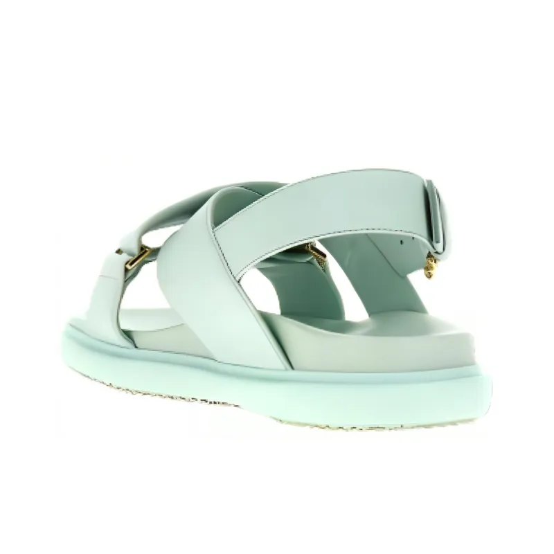 MARNI Logo Embossed Buckled Sandals Women's-3