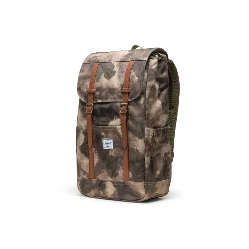 Herschel Recyclable Material Backpack Unisex Painted Camouflage-1