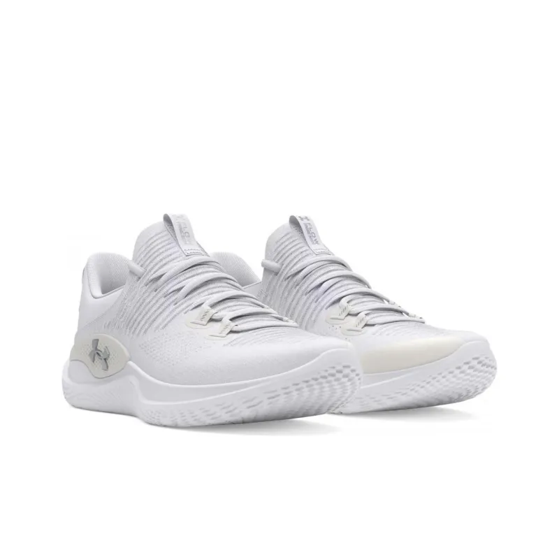 Under Armour UA Dynamic Cushioning Wear Resistant Low Top Training Shoes Men's White-2